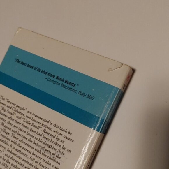 3/$13 Sajo and the Beaver People by Grey Owl children novel paperback - Picture 6 of 6